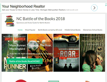 Tablet Screenshot of ncbattleofthebooks.com